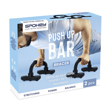 SPOKEY Uchwyty Podpórki Przyrządy Do Robienia Pompek Treningu Siłowego