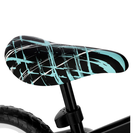 Rowerek Biegowy Dziecięcy Koła 10" Regulowany Czarny Dla Chłopca NILS