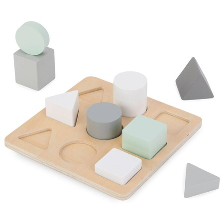 Drewniana Układanka Edukacyjna Sorter Kształtów