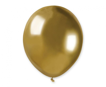 Balony Złote Klasyczne Lateksowe Shiny Na Przyjęcie Ślub 13 cm 200 szt.