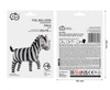 Balony Urodzinowe Foliowe Zwierzęta Lew Zebra Małpka Safari Dla Dziecka