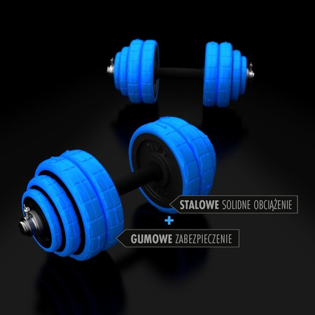 HMS Zestaw Hantli Regulowanych Sztangielek 30 kg