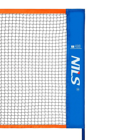 NILS Zestaw Siatka + Stelaż Do Gry Rekreacyjnej W Badmintona 400 cm