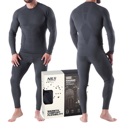 NILS Bielizna Odzież Termiczna Termoaktywna Męska Komplet