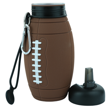 Butelka Sportowa Bidon Składany W Kształcie Piłki Z Ustnikiem 700 ml MERKAN