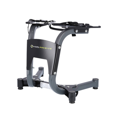 HMS Stalowy Stojak Na Sztangielki Regulowane Do 100 kg