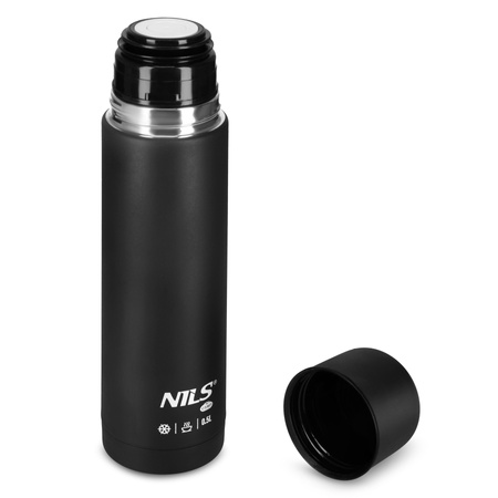 Termos Turystyczny Próżniowy Stalowy Butelka Termiczna Na Kawę 500 ml NILS