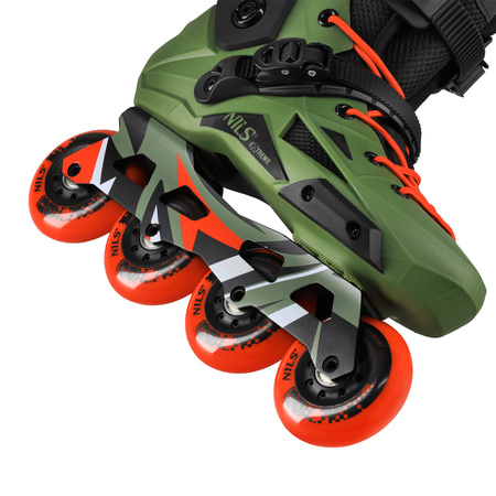 Łyżworolki Slalomowe Freeride Do Jazdy Szybkiej Skorupa HIGH IMPACT SLAYD
