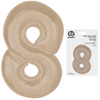Duży Balon Foliowy Na Urodziny Rocznice Jubileusze Latte Cyfra 8 92 cm