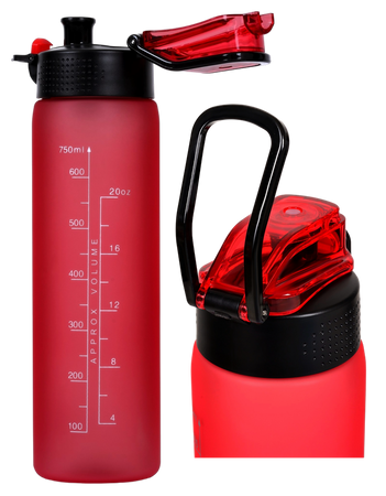 CASNO Butelka Tritanowa Bidon Rowerowy Sportowy Na Wodę 750 ml