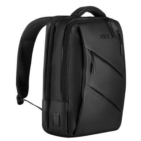 Plecak Miejski Turystyczny Trekkingowy Sportowy Z Miejscem Na Laptopa USB 15 L NILS