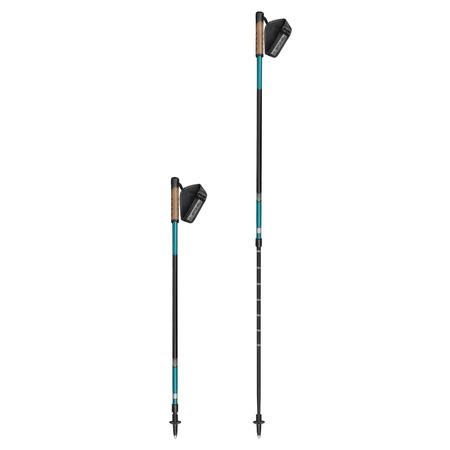 Kije Nordic Walking Regulowane Teleskopowe Do Chodzenia 105-135 cm SPOKEY