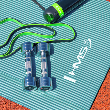 Mata Do Ćwiczeń Fitness Jogi Aerobiku Gimnastyczna Gruba 1,2cm Karimata HMS