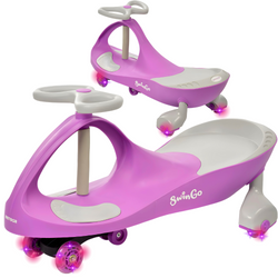 Jeździk Grawitacyjny Balansowy Auto Dla Dzieci Świecące Kółka LED METEOR