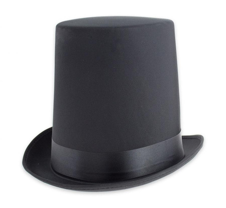 Kapelusz Cylinder Wysoki Elegancki Przebranie Magik Iluzjonista 5 szt.