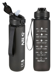 Bidon Rowerowy Butelka Sportowa Na Wodę Tritanowa BPA FREE 1000 ml NILS