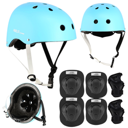 Kask Na Rolki Rower Hulajnogę Regulowany Dla Dzieci Orzeszek + Ochraniacze