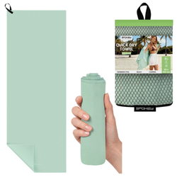 Ręcznik Plażowy Szybkoschnący Z Mikrofibry Z Zawieszką 120 x 50 cm SPOKEY