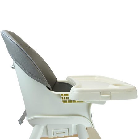 MERKAN Krzesełko Drewniane Fotelik Do Karmienia Z Blatem 3w1 Dla Dziecka