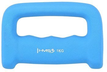 HMS Hantla Hantelka Kastet Ciężarek Żeliwny Pokryty Neoprenem 1 kg