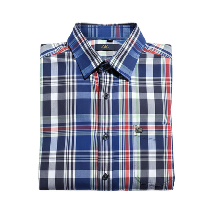 Koszula Męska Bawełniana Z Krótkim Rękawem Slim Fit Armani Exchange