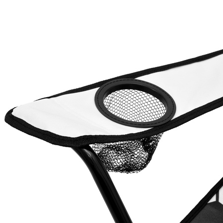 Krzesło Turystyczne Składane Kempingowe Plażowe Ogrodowe + Pokrowiec NILS