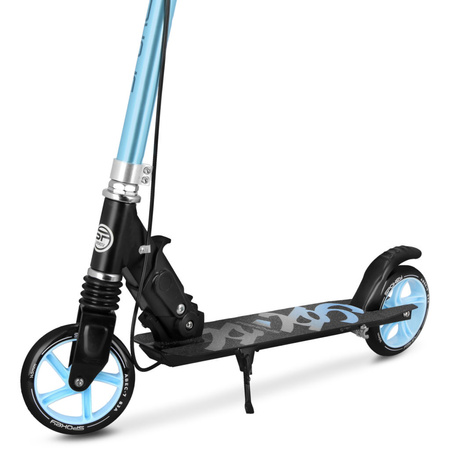 Hulajnoga Składana Regulowana Miejska Klasyczna Dwukołowa Kółka 145 mm