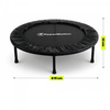 Trampolina Fitness Domowa Sportowa Czarna 91 cm Do 100 kg HyperMotion