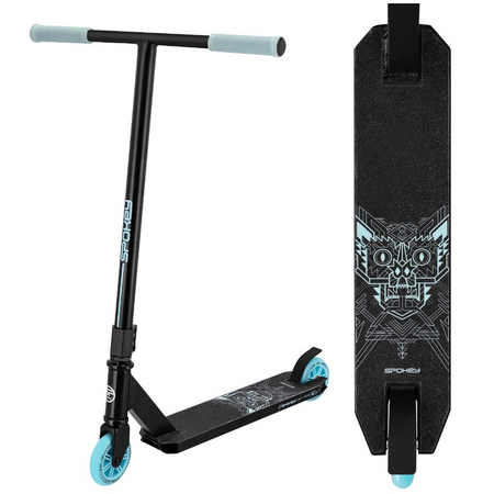 SPOKEY Hulajnoga Wyczynowa Młodzieżowa Świecąca W Ciemności Kółka 100 mm ABEC-7