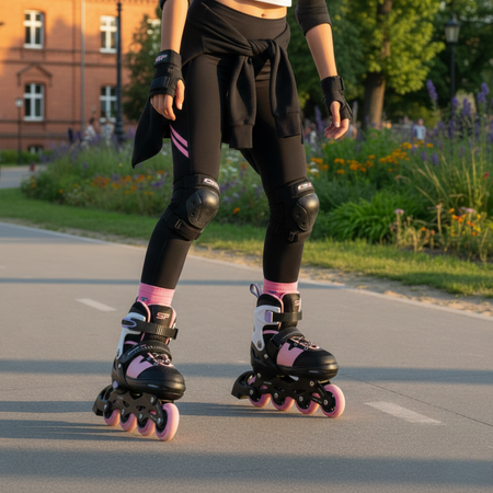 SPOKEY Rolki Łyżworolki Rekreacyjne Młodzieżowe Z Regulacją