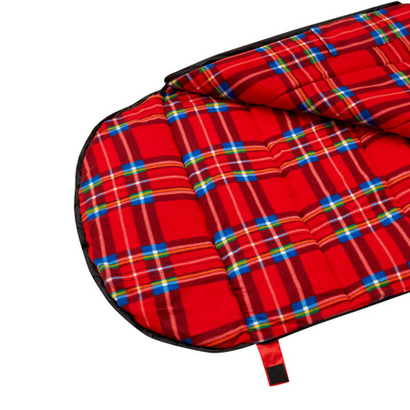 Śpiwór Turystyczny Ciepły Koperta 205x80 cm Kempingowy + Pokrowiec NILS