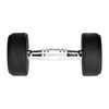 HMS Hantla Hantelka Ciężarek Gumowany Chromowany Do Ćwiczeń Fitness 5 kg