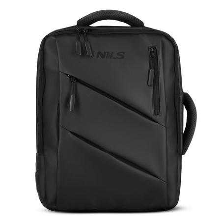 Plecak Miejski Turystyczny Trekkingowy Sportowy Z Miejscem Na Laptopa USB 15 L NILS
