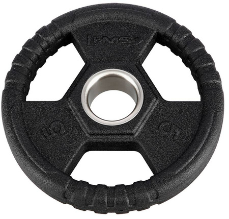 Talerz Olimpijski Ogumowany Obciążenie Krążek Na Gryf Sztangę HMS 5 kg