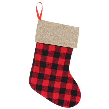 Skarpeta Świąteczna Na Prezenty Dekoracja Na Okno Kominek Pod Choinkę 4 szt