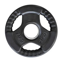 Talerz Olimpijski Ogumowany Żeliwny Obciążenie Na Gryf Sztangę HMS 2,5 kg