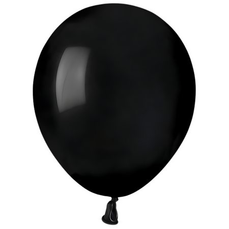 Balony Lateksowe Pastelowe Czarne Na Urodziny Ślub Przyjęcie 5" 200 szt.