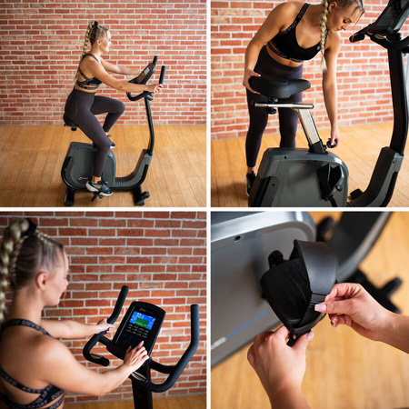 Rower Stacjonarny Treningowy Magnetyczny Do Ćwiczeń Z Generatorem HMS