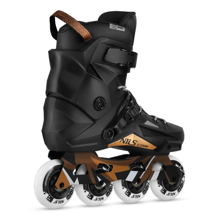 Łyżworolki Slalomowe Freeride Do Jazdy Szybkiej Skorupa HIGH IMPACT SLAYD