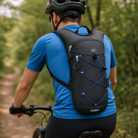 Plecak Rowerowy Turystyczny Górski Trekkingowy Z Miejscem Na Bukłak 5 L