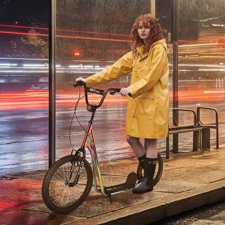 Hulajnoga Miejska Pompowane Koła Dla Młodzieży Dorosłych Duża 20/16" NILS