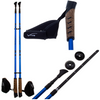 VIVO Rekreacyjne Kijki Kije Nordic Walking Regulowane 82-135 cm