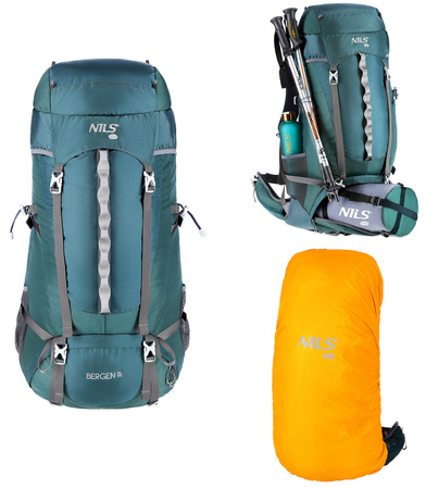 NILS Plecak Turystyczny Trekkingowy Taktyczny Sportowy Na Survival 65 L