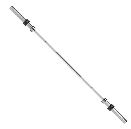 Gryf Prosty Olimpijski Sztanga Z Zaciskami Do Treningu Siłowego 220 cm HMS