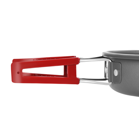 Patelnia Turystyczna Kempingowa Na Wyjazd Składany Uchwyt 21 cm 1600 ml