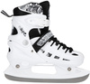 Łyżwy Rolki Regulowane LED Dziecięce Hokejowe 4w1 Łyżworolki Kauczukowe	