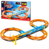 Tor Wyścigowy Samochodowy Pull Back Dla Dzieci 236 cm 23 el. + Samochód