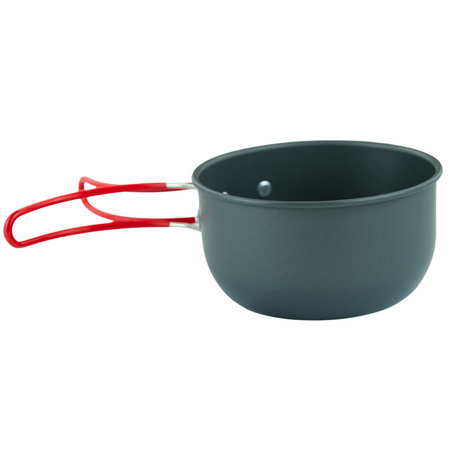 MERKAN Menażka Turystyczna Harcerska Wojskowa Garnek Z Przykrywką + Sztućce