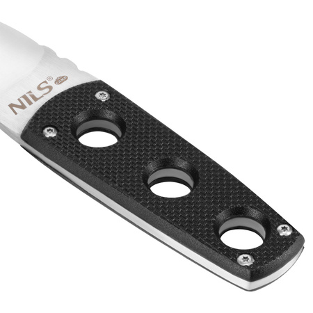 NILS Nóż Taktyczny Wojskowy Survivalowy Stal Nierdzewna Z Pokrowcem