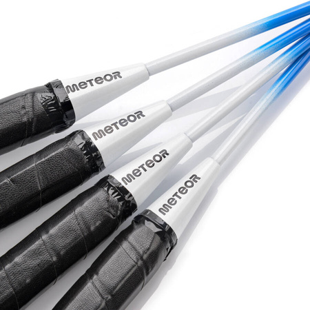 METEOR Zestaw Do Badmintona Rakietki Lotki Siatka